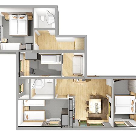 Appartamento Haus Enzian Fiss Esterno foto