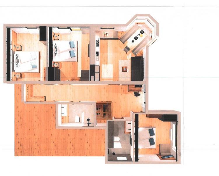 Appartamento Haus Enzian Fiss Esterno foto