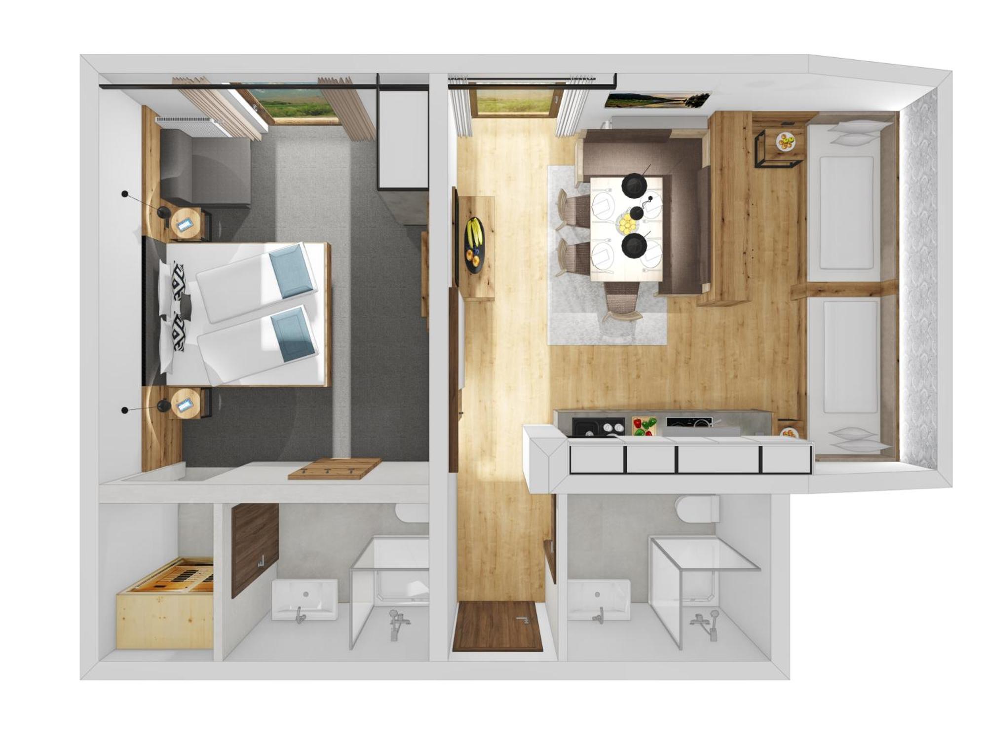 Appartamento Haus Enzian Fiss Esterno foto